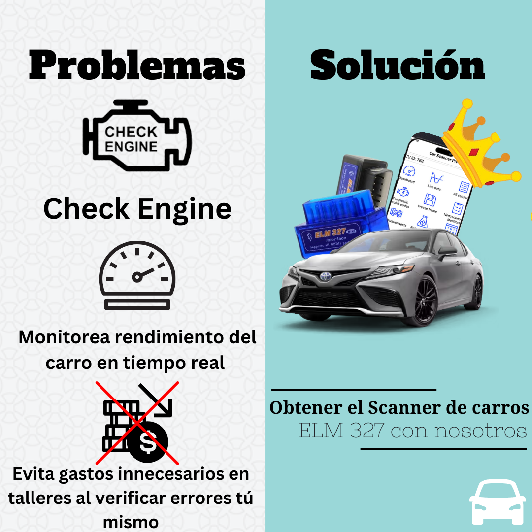 TorqueLink™ | Escaner de diagnóstico para carros
