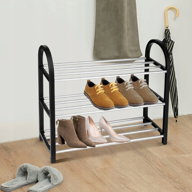TrioShelf™ | Estante para zapatos de 3 niveles