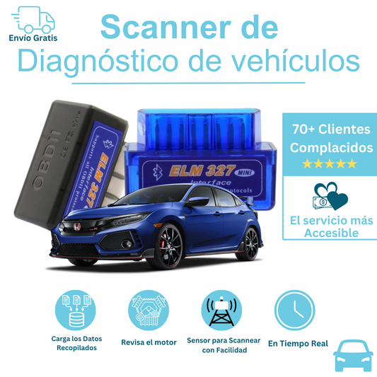 TorqueLink™ | Escaner de diagnóstico para carros
