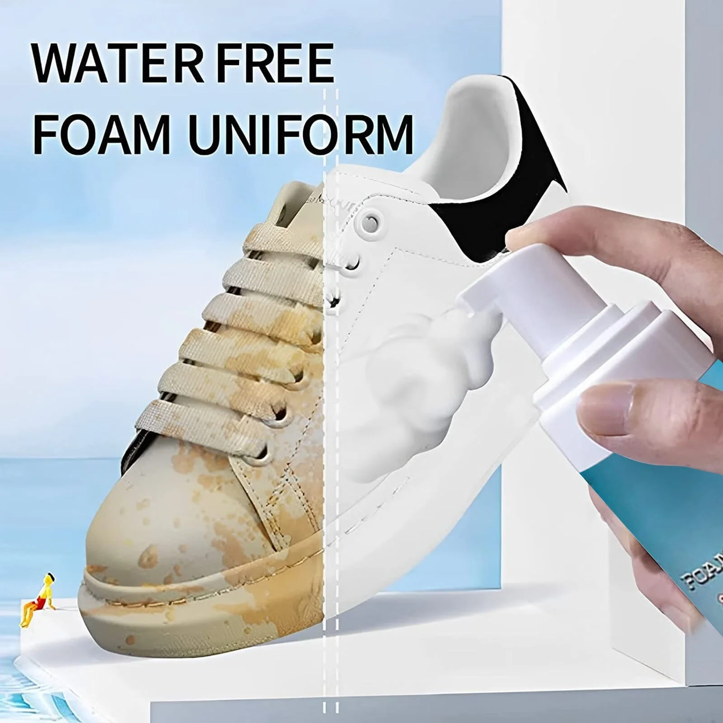FoamZone™ | Blanqueador de Zapatos
